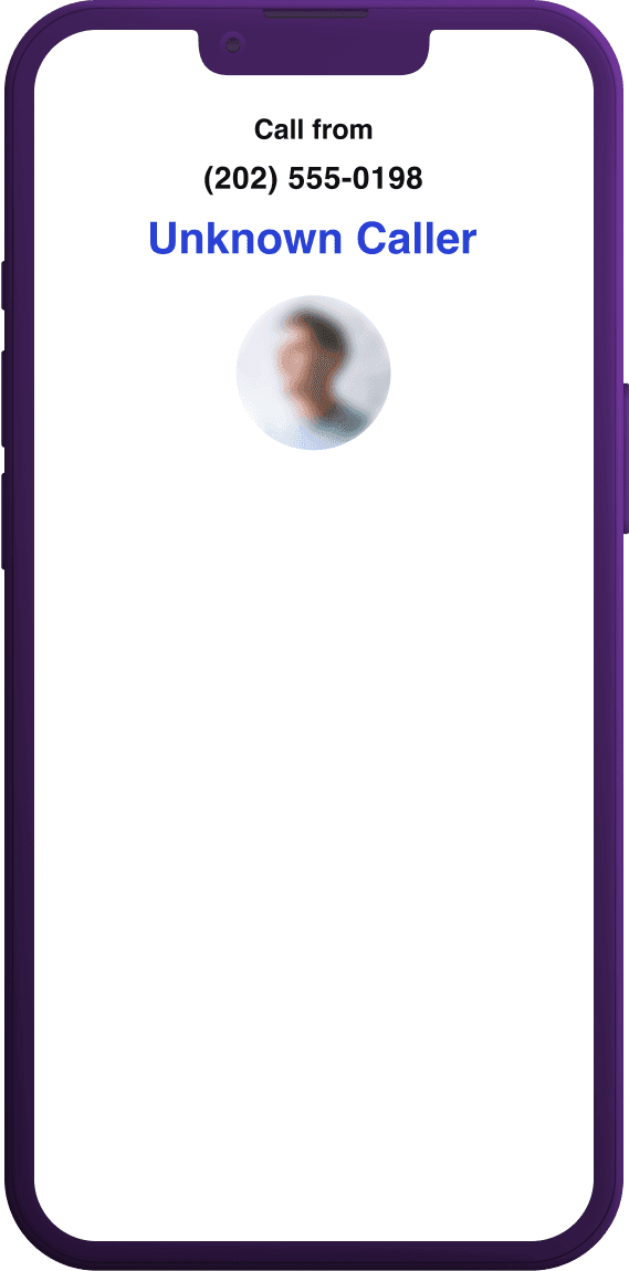 Unknown Caller Phone Call